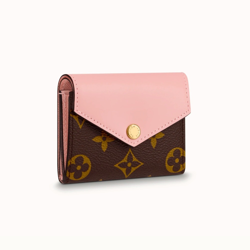 Louis Vuitton Zoe wallet in pink / rose